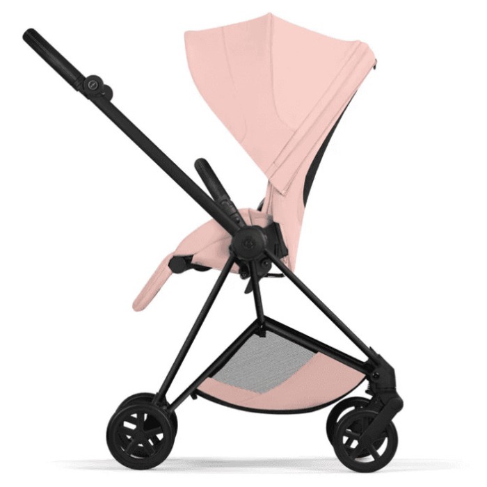 Cybex Mios Style Collection Peach Pink шасі Matt Black 5.0 коляска 2 в 1