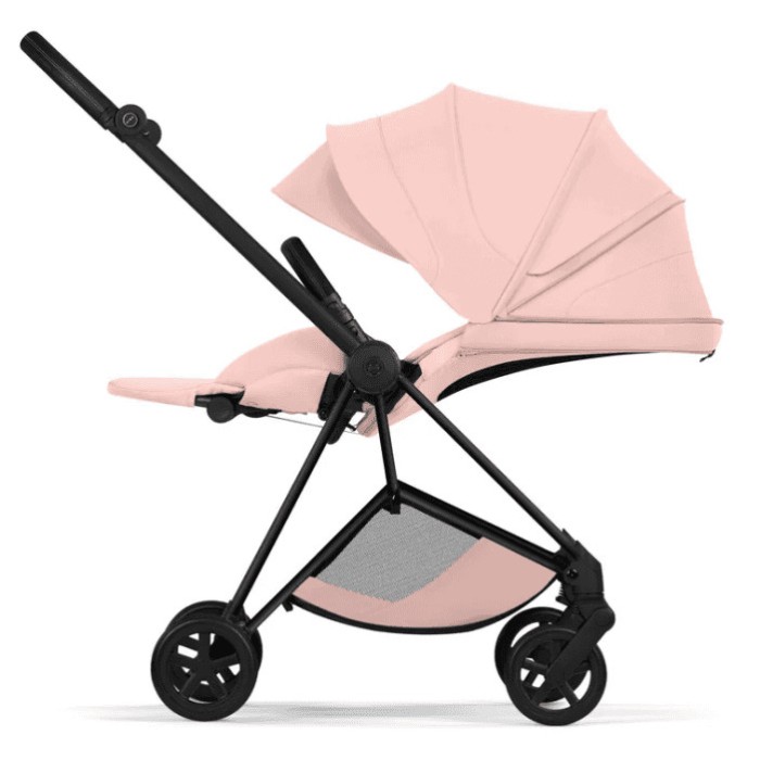 Cybex Mios Style Collection Peach Pink шасі Matt Black 5.0 коляска 2 в 1