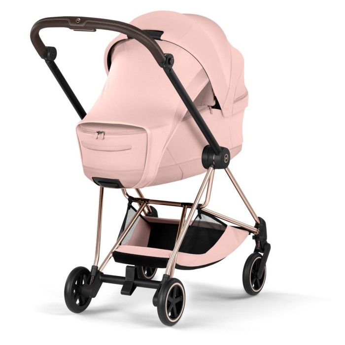 Cybex Mios Style Collection Peach Pink шасі Matt Black 5.0 коляска 2 в 1