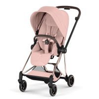 Прогулянкова коляска Cybex Mios Style Collection Peach Pink шасі Rosegold 5.0
