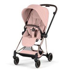 Прогулянкова коляска Cybex Mios Style Collection Peach Pink шасі Rosegold 5.0