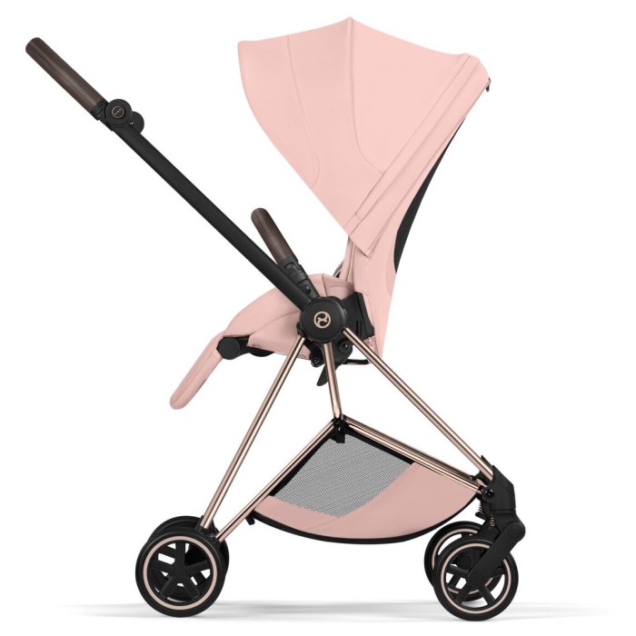 Cybex Mios Style Collection Peach Pink шасі Rosegold 5.0 коляска 2 в 1