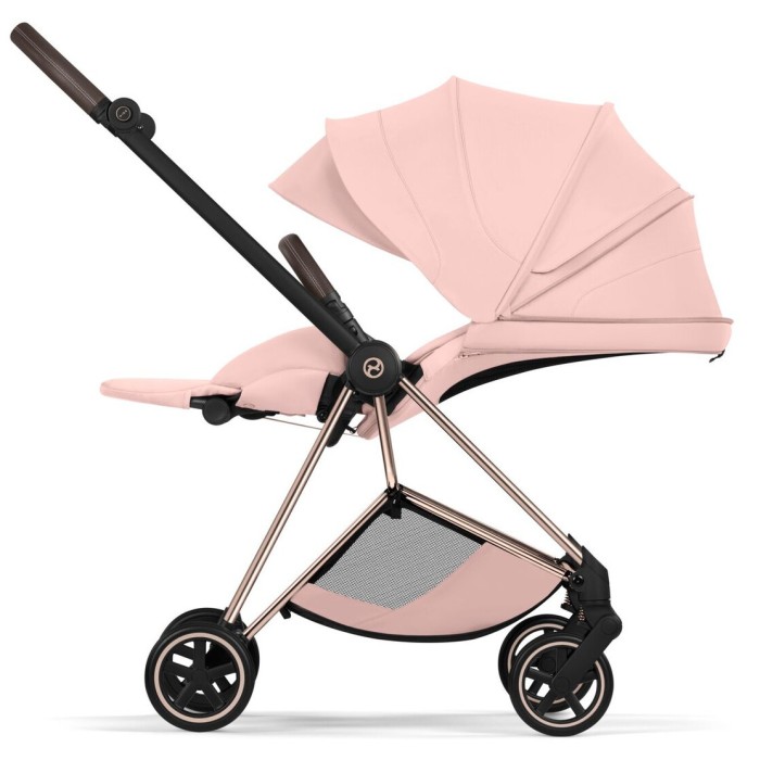 Cybex Mios Style Collection Peach Pink шасі Rosegold 5.0 коляска 2 в 1