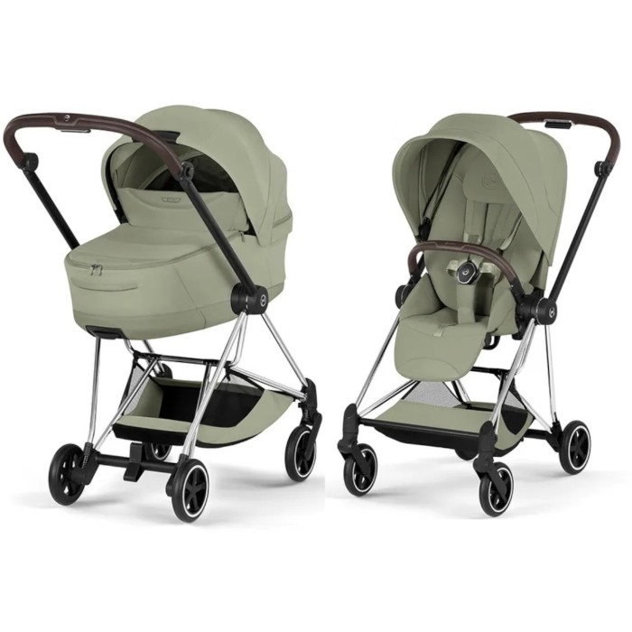 Cybex Mios Style Collection Sage Green шасі Chrome 5.0 коляска 2 в 1