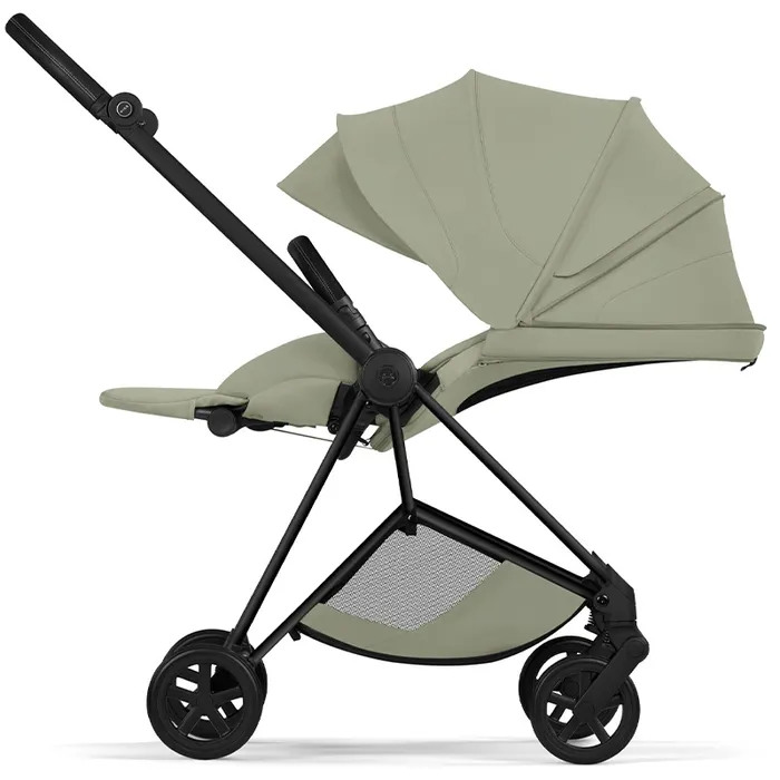 Cybex Mios Style Collection Sage Green шасі Matt Black 5.0 коляска 2 в 1