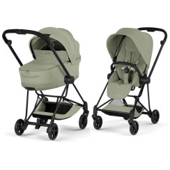 Cybex Mios Style Collection Sage Green шасі Matt Black 5.0 коляска 2 в 1