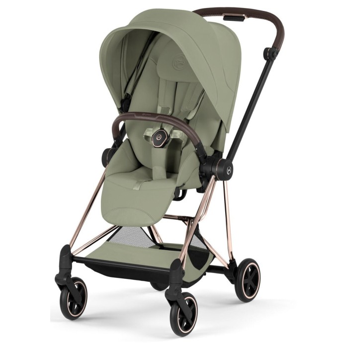 Cybex Mios Style Collection Sage Green шасі Rosegold 5.0 коляска 2 в 1