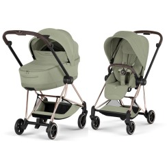 Cybex Mios Style Collection Sage Green шасі Rosegold 5.0 коляска 2 в 1