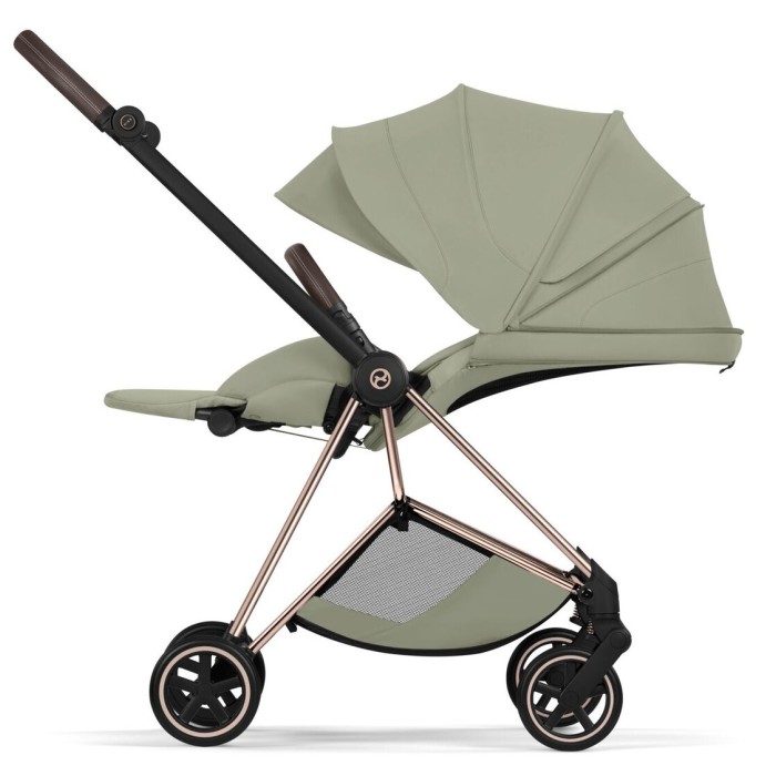 Cybex Mios Style Collection Sage Green шасі Rosegold 5.0 коляска 2 в 1