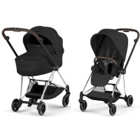Cybex Mios Style Collection Sepia Black chassis Chrome 5.0 stroller 2 in 1