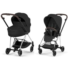 Cybex Mios Style Collection Sepia Black шасі Chrome 5.0 коляска 2 в 1