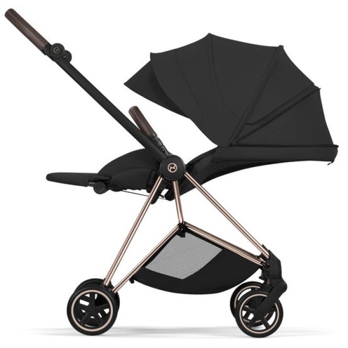 Stroller Cybex Mios Style Collection Sepia Black chassis Rosegold 5.0