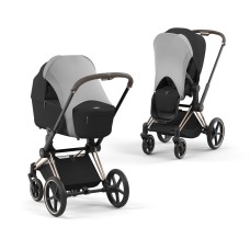 Sun protection cover for stroller / Grey