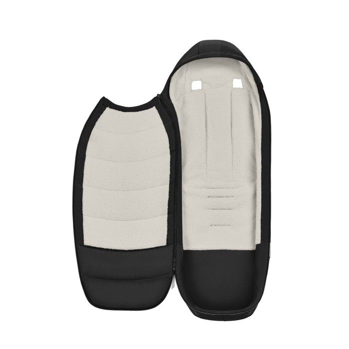 Cybex Platinum Sepia Black Footmuff