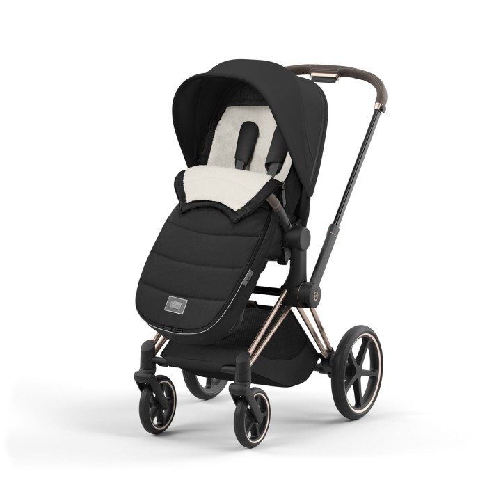 Cybex Platinum Sepia Black Footmuff
