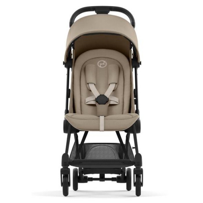 Коляска Coya Matt Black Cozy Beige