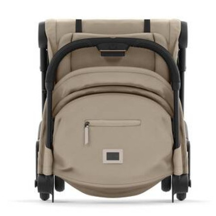 Коляска Coya Matt Black Cozy Beige