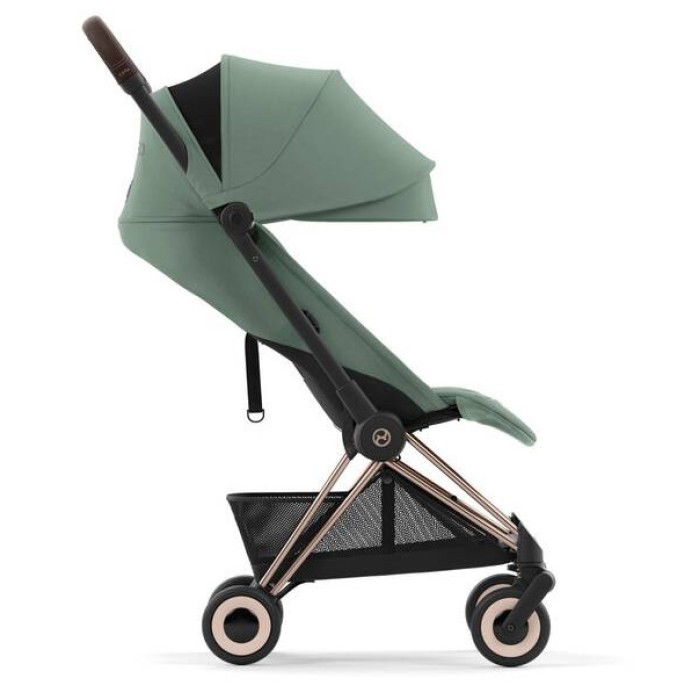 Stroller Coya Rosegold Leaf Green