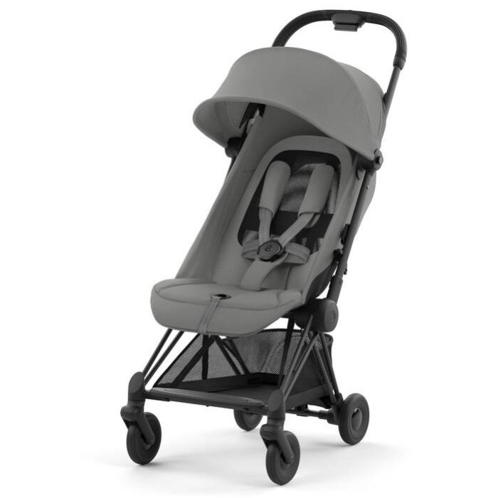 Stroller Coya Matt Black Mirage Grey