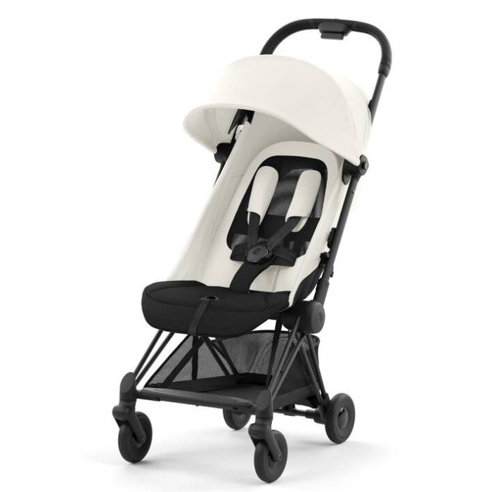 Коляска Coya Matt Black Off White