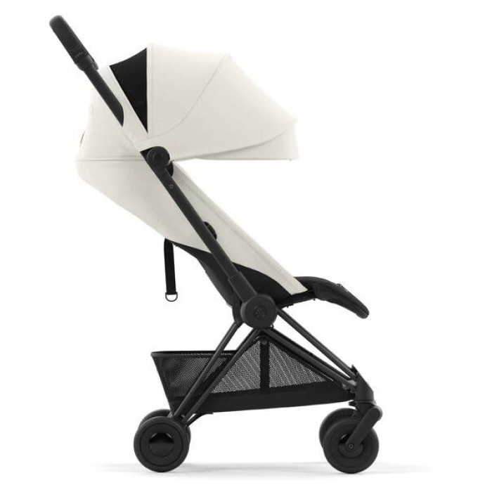 Коляска Coya Matt Black Off White