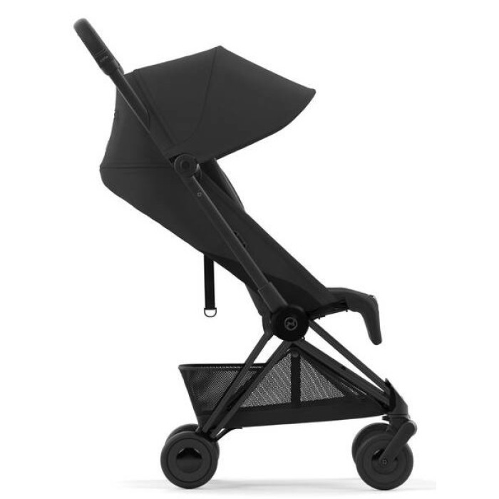 Коляска Coya Matt Black Sepia Black