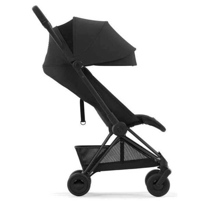 Коляска Coya Matt Black Sepia Black