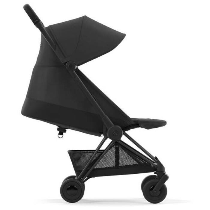 Коляска Coya Matt Black Sepia Black