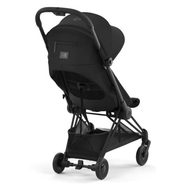Коляска Coya Matt Black Sepia Black