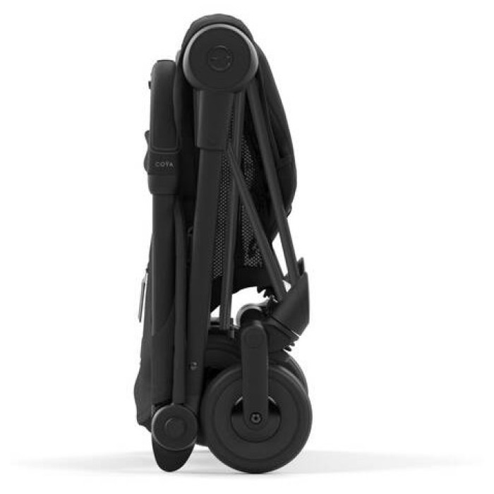 Коляска Coya Matt Black Sepia Black