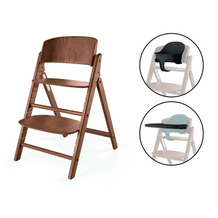 Стілець Click&Fold 3в1 All Natural Dark