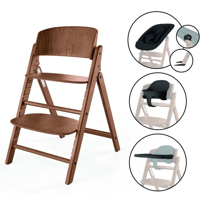 Стілець Click&Fold 4в1 All Natural Dark