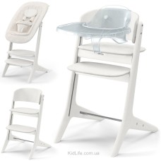 Стілець Lemo Platinum 4в1 White Wood