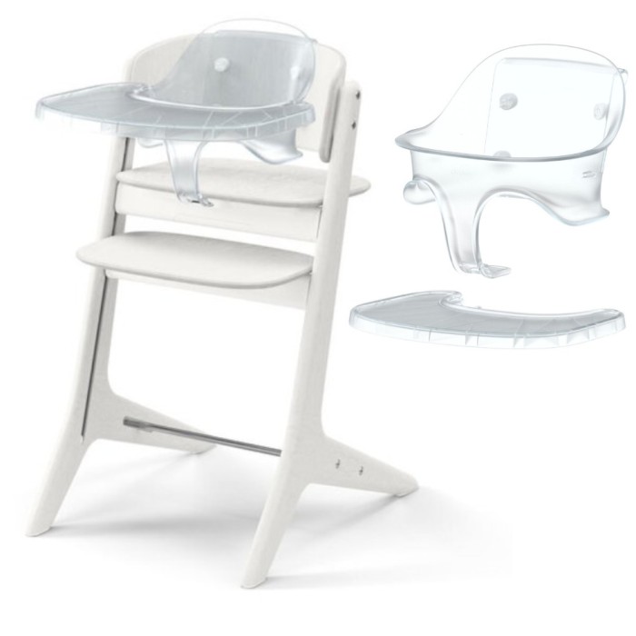 Стілець Lemo Platinum 3в1 White Wood