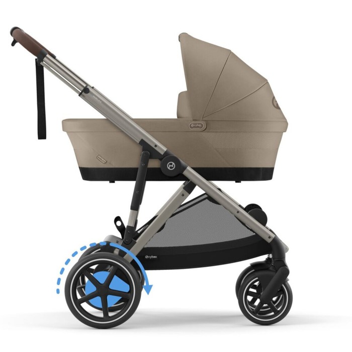 Коляска Cybex e-Gazelle S 2 в 1 Almond Beige