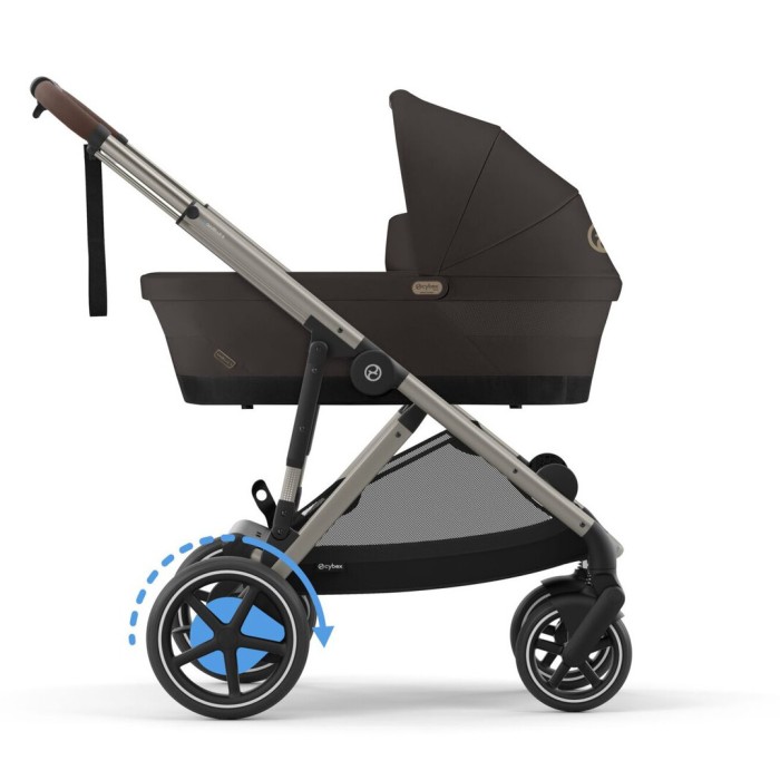 Коляска Cybex e-Gazelle S 2 в 1 Chocolate Brown