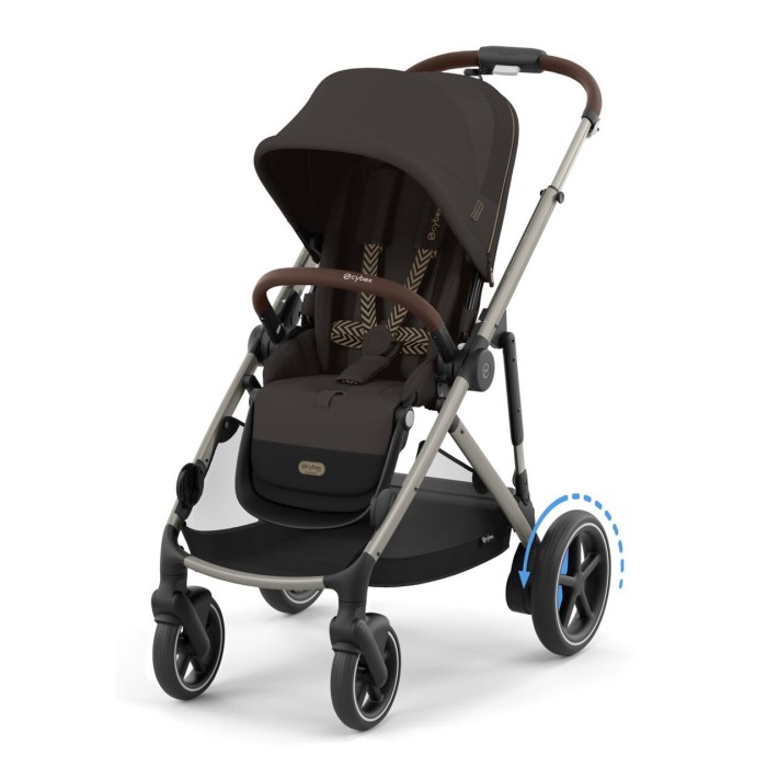 Коляска Cybex e-Gazelle S 2 в 1 Chocolate Brown