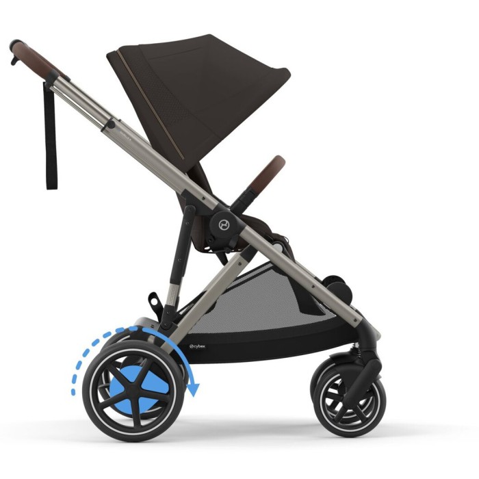 Коляска Cybex e-Gazelle S 2 в 1 Chocolate Brown
