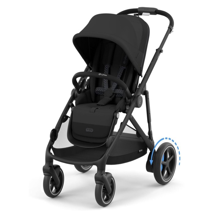 Stroller Cybex e-Gazelle S 2 in 1 Moon Black