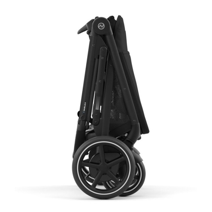 Коляска e-Gazelle S BLK Moon Black