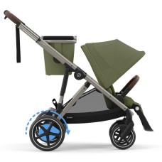 Коляска eGazelle S TPE Moss Green