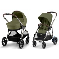 Коляска Cybex e-Gazelle S 2 в 1 Moss Green