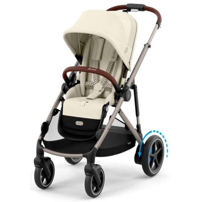 Коляска Cybex e-Gazelle S 2 в 1 Seashell Beige