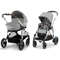 Stroller Cybex e-Gazelle S 2 in 1 Stone Grey
