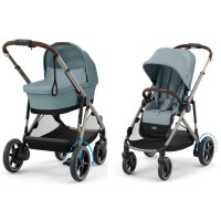 Коляска Cybex e-Gazelle S 2 в 1 Stormy Blue