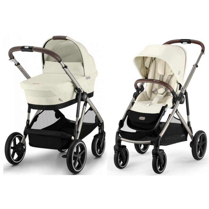 Коляска Cybex Gazelle S 2 в 1 Seashell Beige