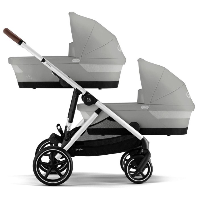 Люлька Gazelle S Stone Grey