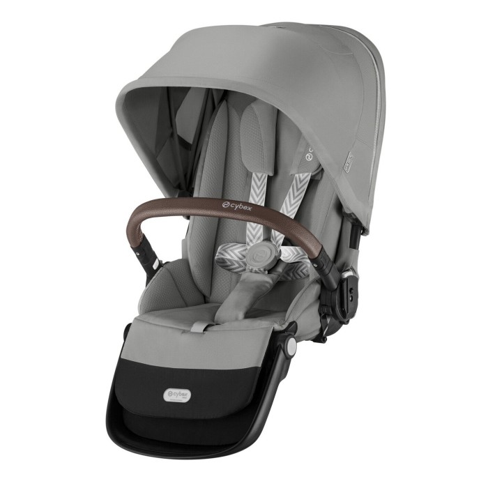 Cybex Gazelle S Stone Grey коляска для двійні