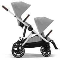 Cybex Gazelle S Stone Grey stroller for twins