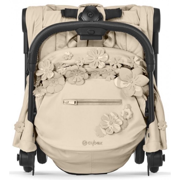 Коляска Coya Simply Flowers Beige